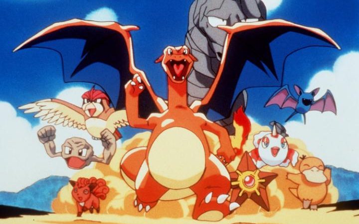 Imagem de um pokemon tipo gelo e fogo com aparência de um